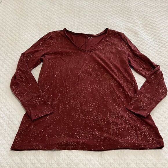 A.N.A Long Sleeve V-neck T-Shirt - Size L - Picture 1 of 5
